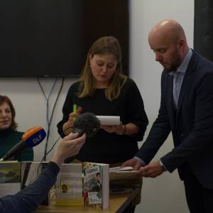 Fotoreport: Němečt&iacute; novin&aacute;ři v Brně