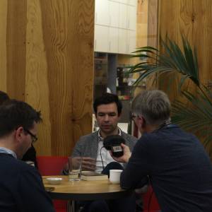 Fotoreport: Němečt&iacute; novin&aacute;ři v Brně