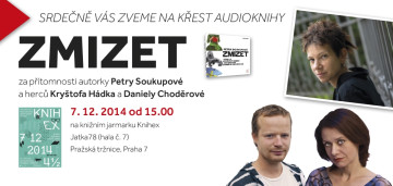 Soubor tř&iacute; pr&oacute;z Petry Soukupov&eacute; Zmizet vych&aacute;z&iacute; jako audiokniha